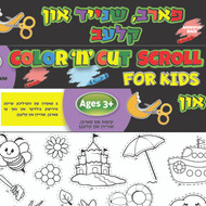 Color N Paste Scroll for Kids