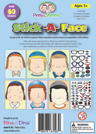 Stick-A- Face / Pinny  and Shimmy Friends