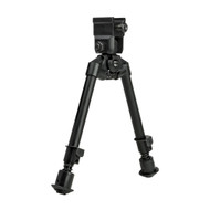 NcSTAR Bipod With Quick Release Weaver/Picatinny Mount & Notched Legs Black