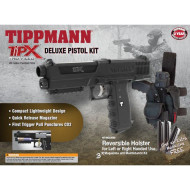 Tippmann TiPX Mechanical Paintball Pistol Deluxe Kit Black