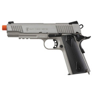 ELITE FORCE 1911 TAC STAINLESS CO2 POWERED BLOW BACK AIRSOFT PISTOL