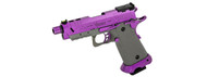 Vorsk 3.8 Hi Capa Vengeance Gas Full Blow Back Airsoft Pistol Grey/Purple