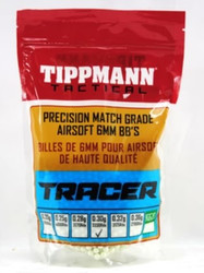 Tippmann .30 gram 6mm Green Tracer Airsoft BBs 3330 Count Bag