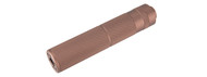 LANCER TACTICAL 155MM ALUMINUM KNURLED MOCK SUPPRESSOR (BRONZE)