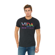VIDA Unisex PRIDE Charcoal T-Shirt