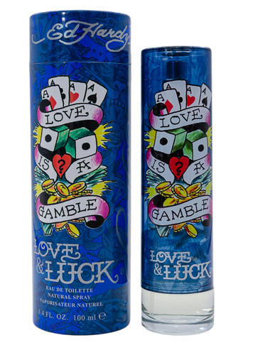 Ed Hardy Love & Luck by Christian Audigier 3.4 oz EDT for men - ForeverLux