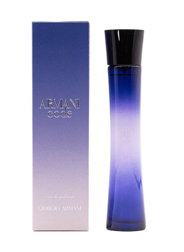 armani code for women notes