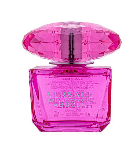versace perfume pink bottle