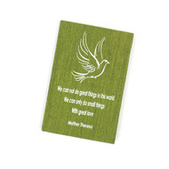 Small Things Affirmation A6 Notebook - Green