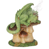 Green Dragon Incense Cone Burner