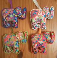 Embroidered Padded Felt Elephant