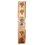 Tree of Life Wooden Incense Tower