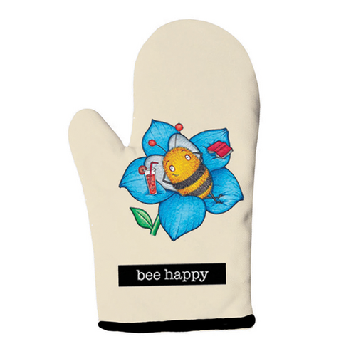 Bee Happy Oven Mitt