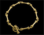 Big Bones Bracelet - 14K Gold