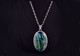 Large Labradorite Pendant.  
Set into 925 Sterling Silver. Silver chain sold seperately.