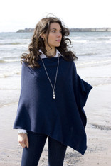 CASHMERE WRAP CONSTELLATION NAVY