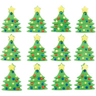 ICING DECO MINI CHRISTMAS TREE ROYAL 12 CT