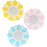 BAKING CUPS SILICONE FLOWER 12 CT