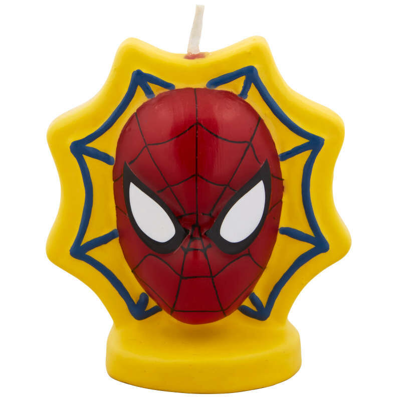 CANDLE SPIDERMAN ULTIMATE 3 IN. - Cake Supplies for Less