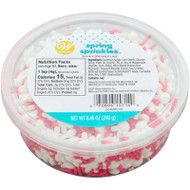 SPRINKLE MIX EASTER BUNNY BRIGHT PINK JIMMIES 8.46 OZ.