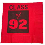 LN NAPKINS  CLASS OF 92