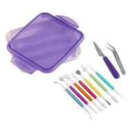 FONDANT & GUM PASTE TOOL SET 10 -PC