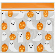BAGS RESEALABLE HALLOWEEN GHOST 20 CT