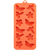 Mold Silicone Floral & Insects 12 cavities