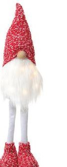 Led Lighted Beard Gnome Figurine, 17"