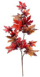 MAPLE LEAF SPRAY 36" BU/GR