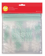 RESEALABLE BAGS SNOW MUCH FUN 20 CT