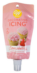 ICING STRAWBERRY POUCH W/TIPS