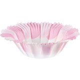BAKING CUPS FLOWER PINK 12 CT