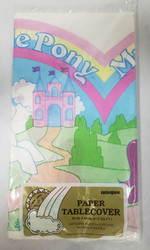 TABLECOVER MY LITTLE PONY 54"x84" PAPER (VINTAGE)