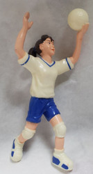 CAKE DECO VOLLEYBALL GIRL 4.25"