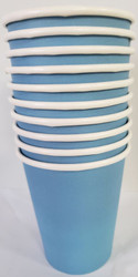 CUPS 10 CT DUSTY BLUE