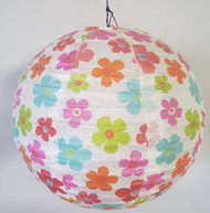 LANTERN PAPER 12" FLORAL PRINT DESIGN