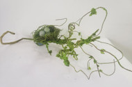 MOSS BRANCH W/ BIRDNEST, BLU EGGS