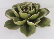 CERAMIC SUCCULENT 3"X7.75" GR