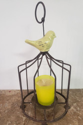 CANDLEHOLDER BIRDCAGE 8"