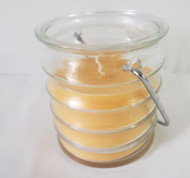 CANDLE HANGNG JAR ORANGE 3.5"