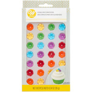 ICING DECOR MINI DAISY ROYAL ICING 32 CT