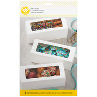 TREAT BOXES  RECTANGLE 3.5 x 8 3 CT