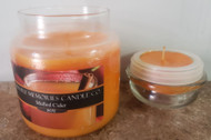 JAR CANDLE MULLED CIDER 4"D