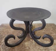 CANDLE HOLDER METAL SANTO 5.5"H