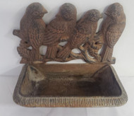 BIRD FEEDER CAST IRON 7"