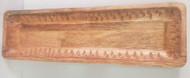 TRAY MANGO WOOD 27"L