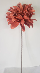 FOAM FLOWER ORANGE/ RUST 32"