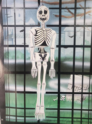 INFLATABLE SKELETON 48"