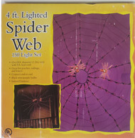 LIGHTS SPIDER WEB 150 SET 4 FT